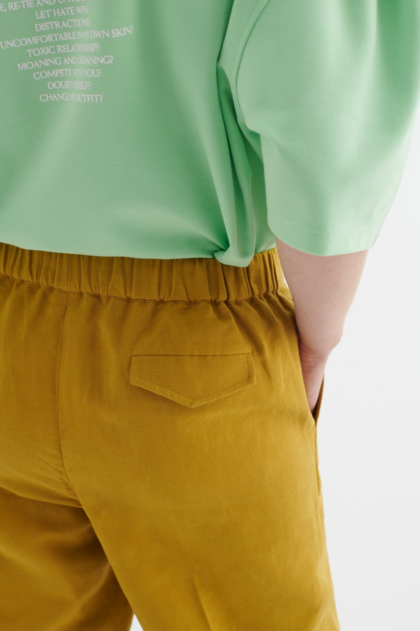 linen crop cigarette